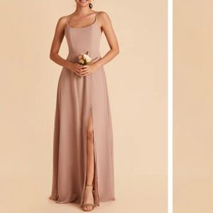 Birdy grey taupe bridesmaid dress